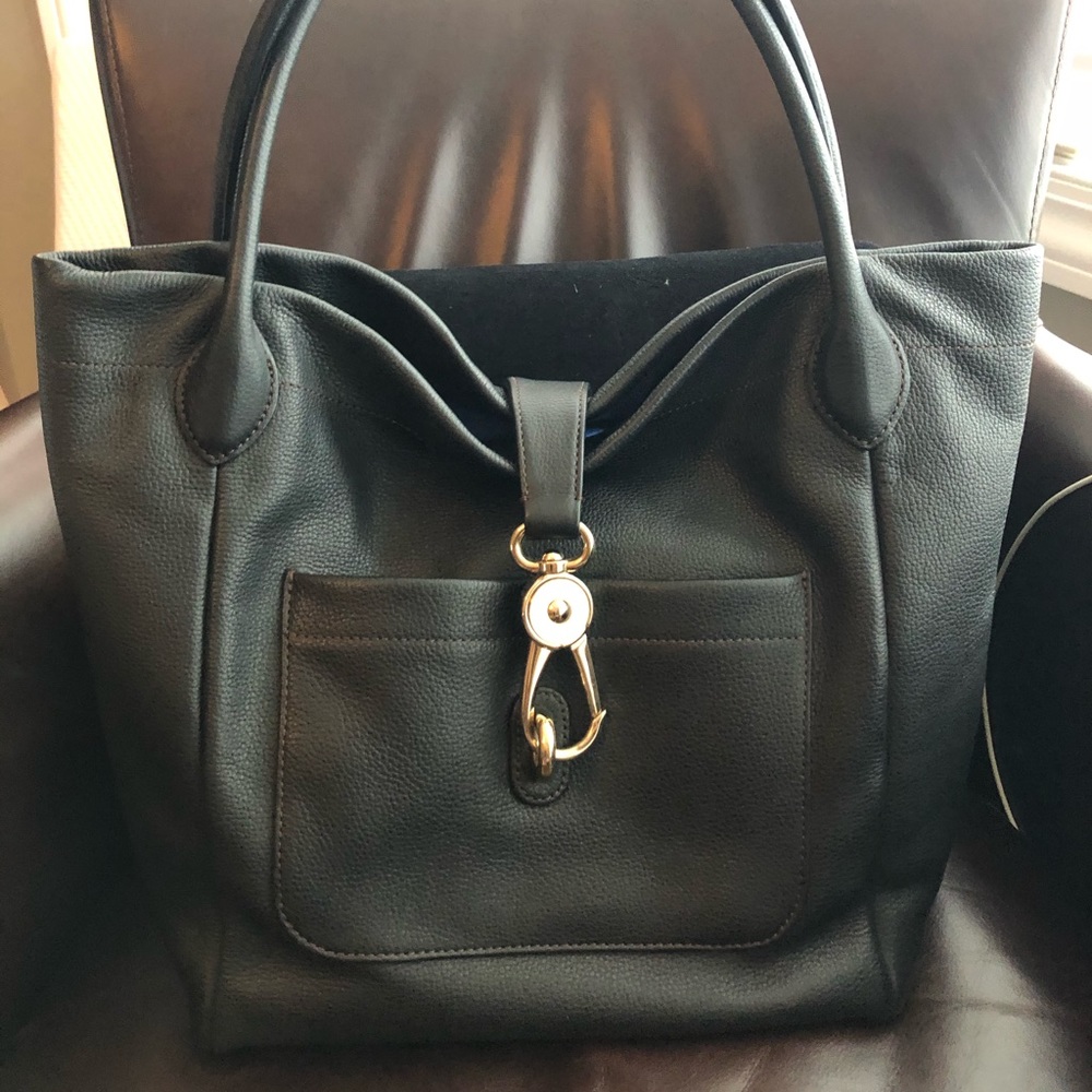 Dooney & Bourke Belvedere Logo Lock Tote